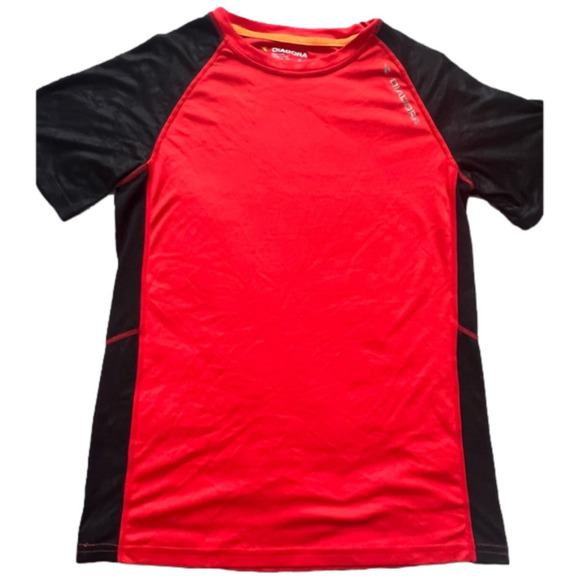 DIADORA Youth XL Boy’s Dri Fit Athletic Short Sleeved Shirt - Picture 1 of 3